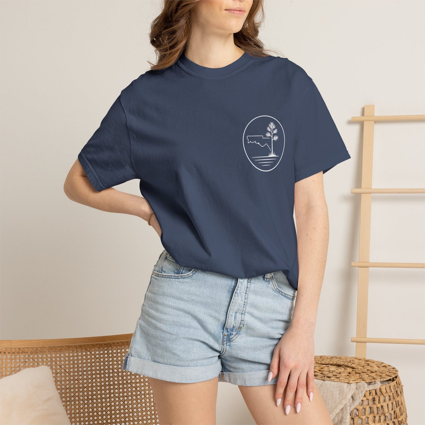 Gulf Pines Logo Tee (White Logo)