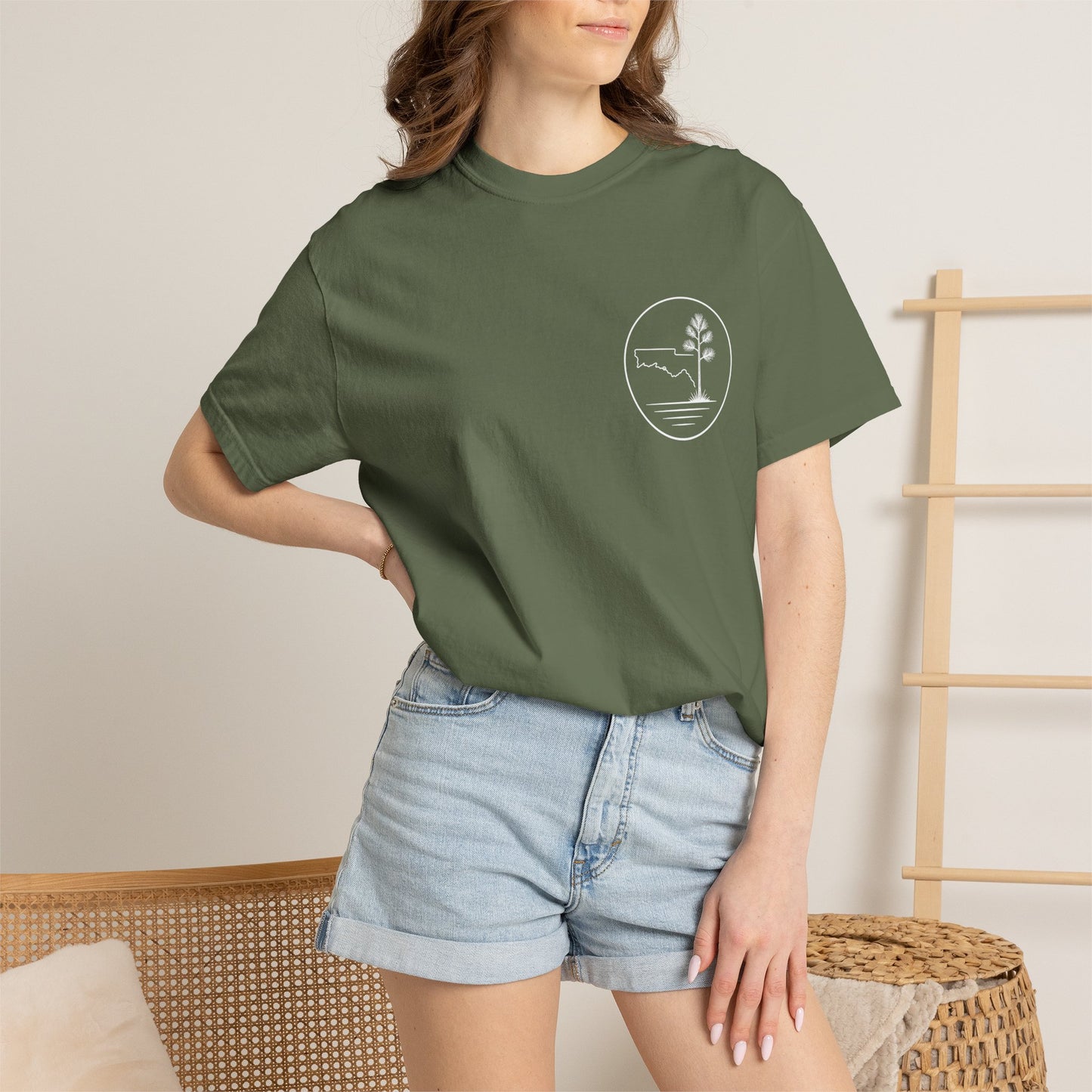 Gulf Pines Logo Tee (White Logo)