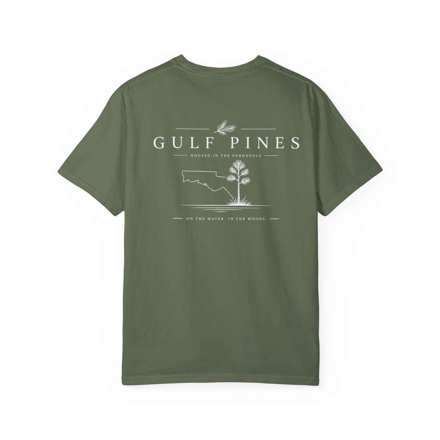 Gulf Pines Logo Tee (White Logo)